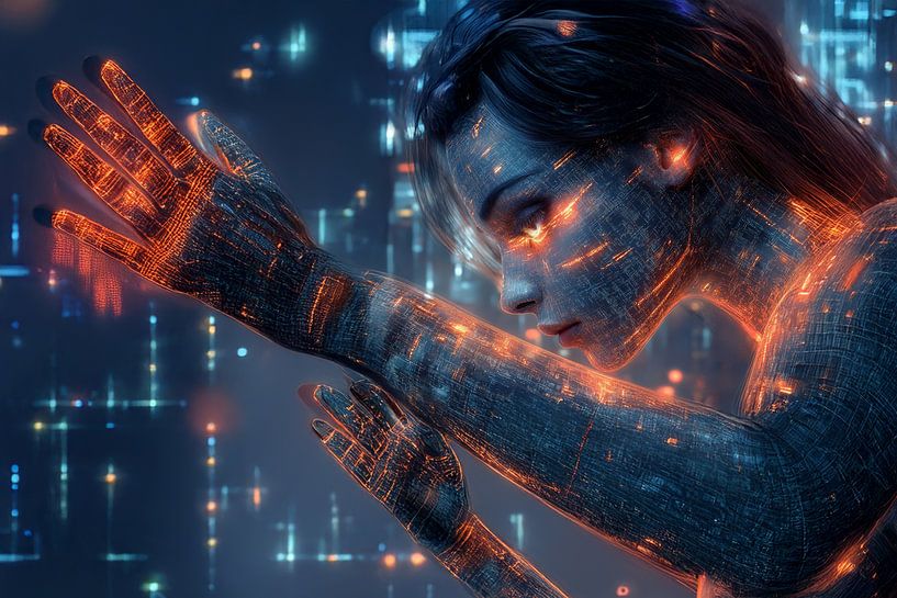robot dans le monde numérique par Egon Zitter