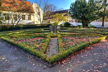 Herzogspark Regensburg im Herbst