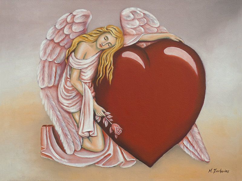 Angels of Eternity - Angel Art by Marita Zacharias