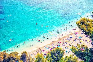 Kleiner Strand in Villefranche