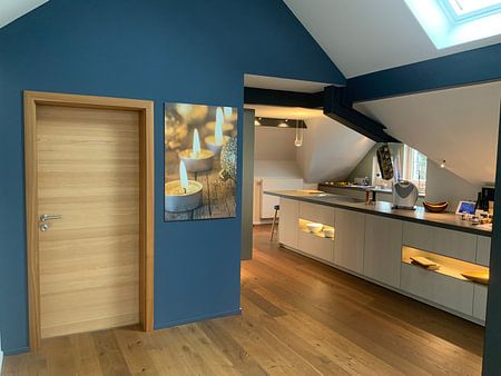 Golden Advent and Christmas holiday candles