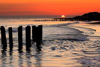 Coucher de soleil à Zoutelande 