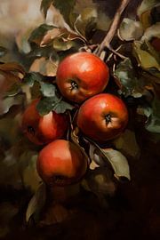 Apples on the tree by Poster Art Shop