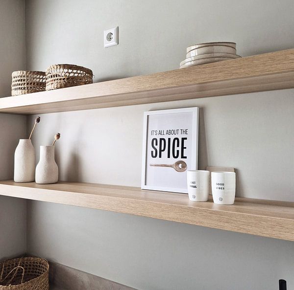 Customer photo: Kitchen Quote Poster by Marian Nieuwenhuis, as poster
