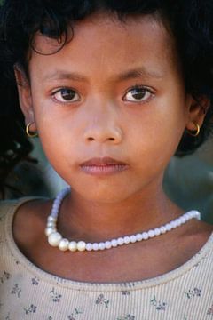 Cambodian Girl by Gert-Jan Siesling