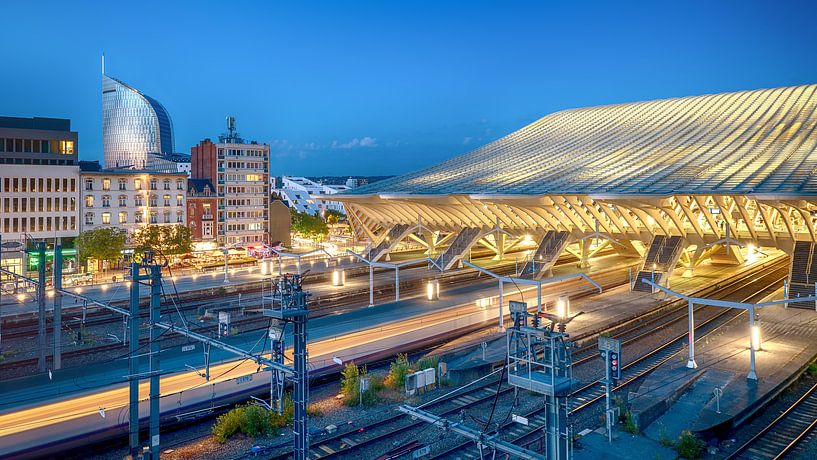 Skyline Liège par Mark Bolijn