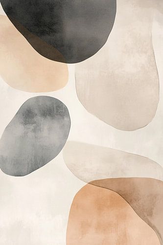 Design minimaliste abstrait avec des formes