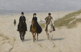 Morgen Wieder ein Ritt am Strand von Gert-Jan Siesling
