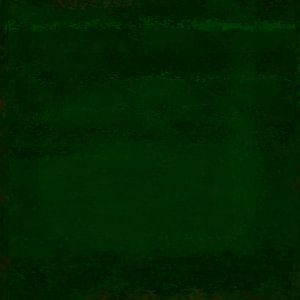Tiefgrüne Malerei, die Kraft der Farbe