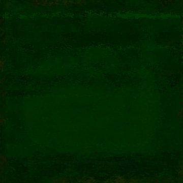 Tiefgrüne Malerei, die Kraft der Farbe von Rietje Bulthuis