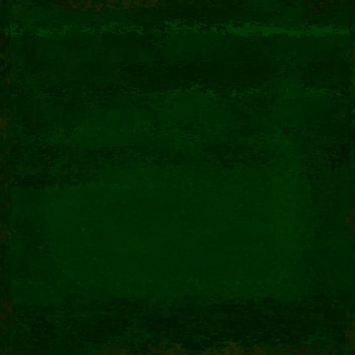 Diepgroen schilderij, de kracht van kleur