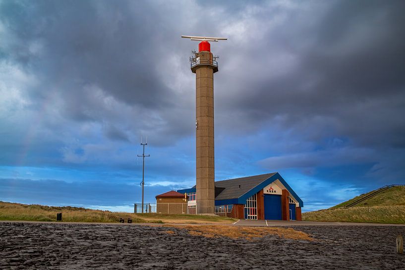 KNRM Westkapelle with threatening skies by MSP Canvas