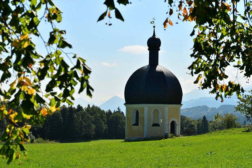 Pilgrimage church of St Marinus and Anian on the Irschenberg by Ingo Laue