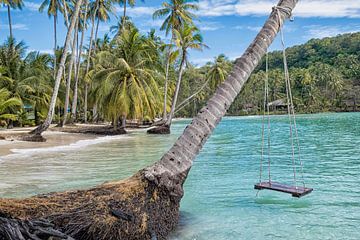 De baai van Khlong Hin Koh Kood van Bernd Hartner