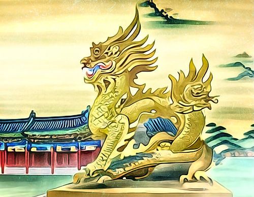 Reizen in Azië, motief 4