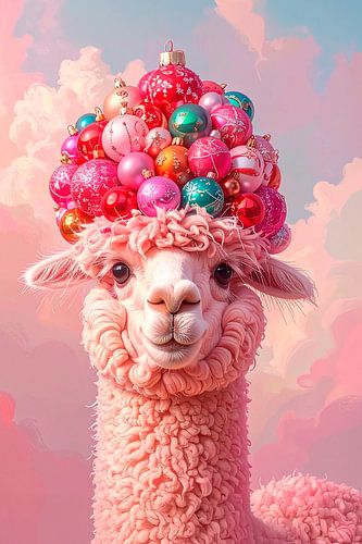 Alpaca at Christmas...