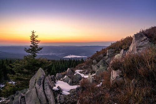 Sunset from the Wolfswarte