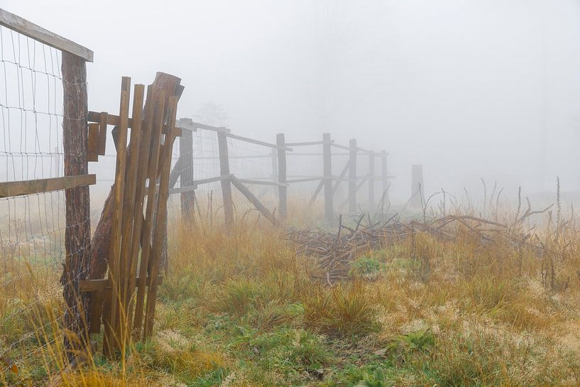 Fog landscape in the low mountain range 1 by Holger W. Spieker