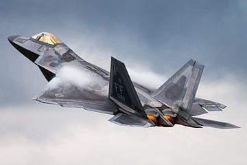 F-22 Raptor gevechtsvliegtuig van Kris Christiaens