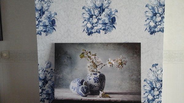 Customer photo: Still life 70 by jejaka art, on canvas