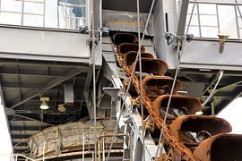 Ehemaliger Kohlebagger im früheren Tagebau Golpa-Nord bei Gräfenhainichen von Heiko Kueverling