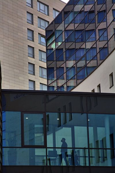 Glazen tunnel van Edgar Schermaul