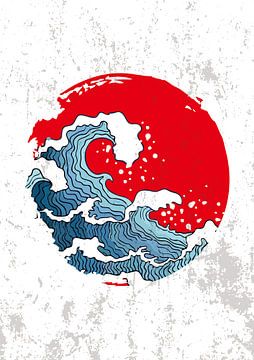 japanese wave by MOCH MAHBUB