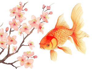 Japanischer Goldfisch