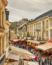 Kerstsfeer in Valkenburg von John Kreukniet Miniaturansicht