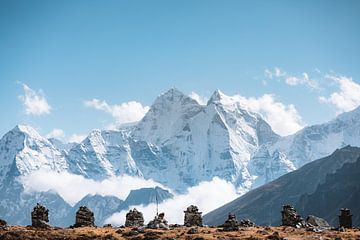 Gedenkplaats in Nepal van Roy Mosterd