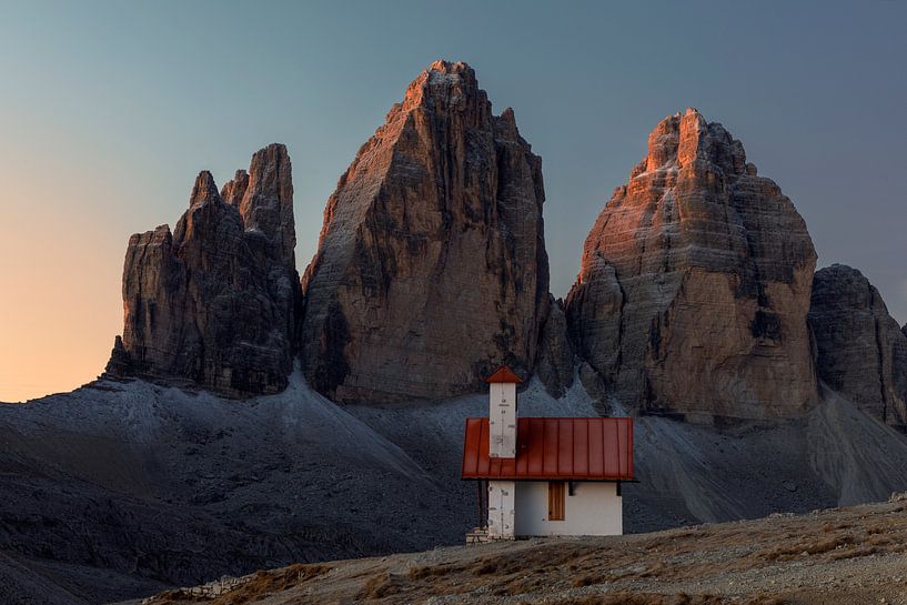 Drei Zinnen in den Dolomiten von Dieter Meyrl