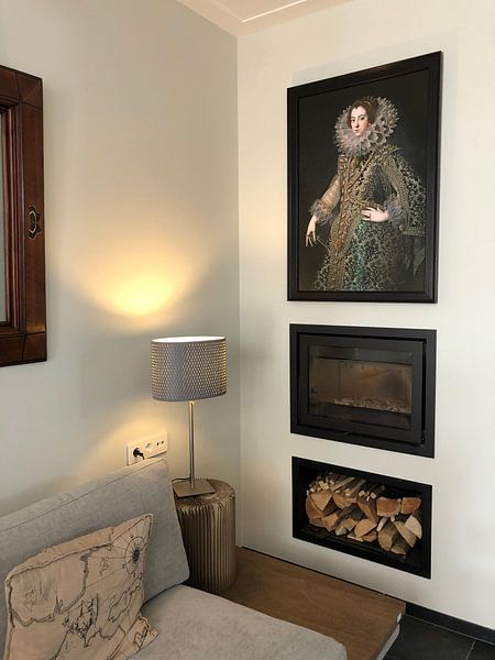 Customer photo: Queen Elizabeth of Bourbon, as poster