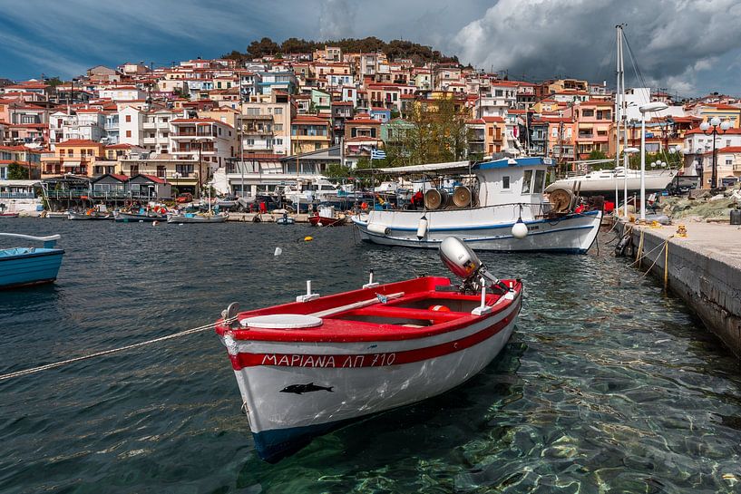 The port of Plomari, Lesvos (0211) by Reezyard