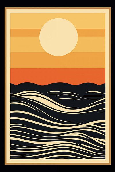 Japandi-Poster von Bert Nijholt