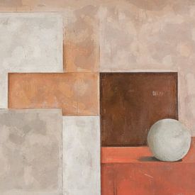 Japandi Abstract – Bol en Vlakken van Whale & Sons
