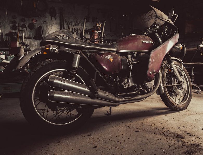 vieux moteur Honda par Patrick Roelofs