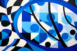 Blue-black Grace by Art & Soul Creations