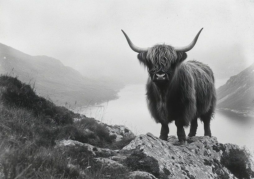 Highland Cow cow Scottish Cattle Scottish Highlander Highland cattle by Niklas Maximilian