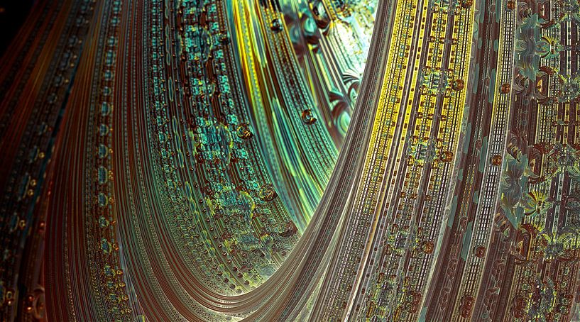 Arc in the fractal world by Frank Heinz