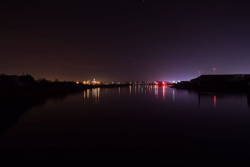 Lichtgemälde: Horizont @ Nacht von Jarno De Smedt