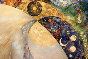 Kosmischer Tanz der Jahreszeiten