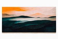 Landscape At Dawn