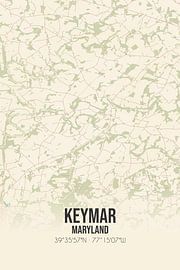 Vintage map of Keymar (Maryland), USA. by Prints of Place