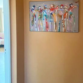 Customer photo: Connected People 8 by Atelier Paint-Ing, on ArtFrame