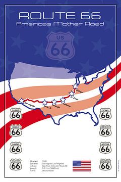 Route66 USA von Theodor Decker
