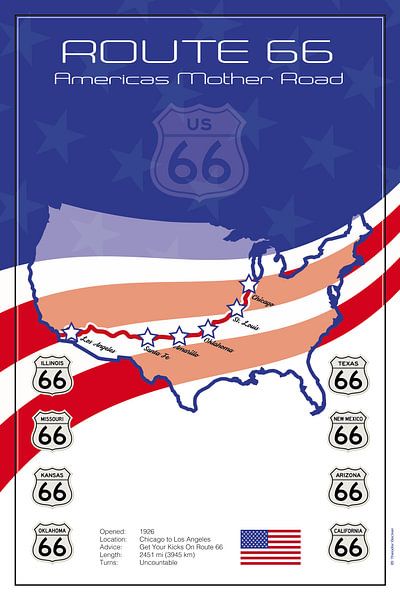 Route66 USA par Theodor Decker