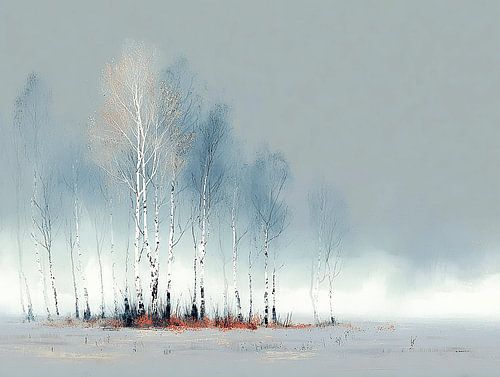 Birkenstille | Nebelgeflüster