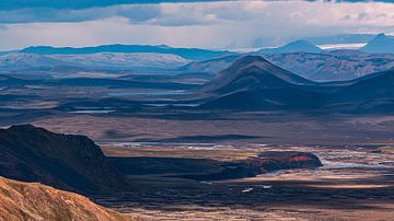 champ de lave solidifiée en Islande sur Thomas Heitz