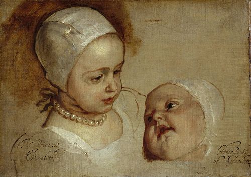 Prinses Elizabeth en Prinses Anne, Antoon van Dyck