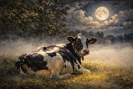 Portrait d'une vache